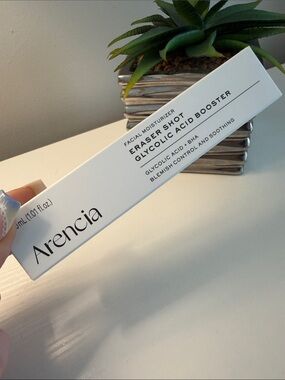 Arencia Eraser Shot Glycolic Acid Booster - White Packaging